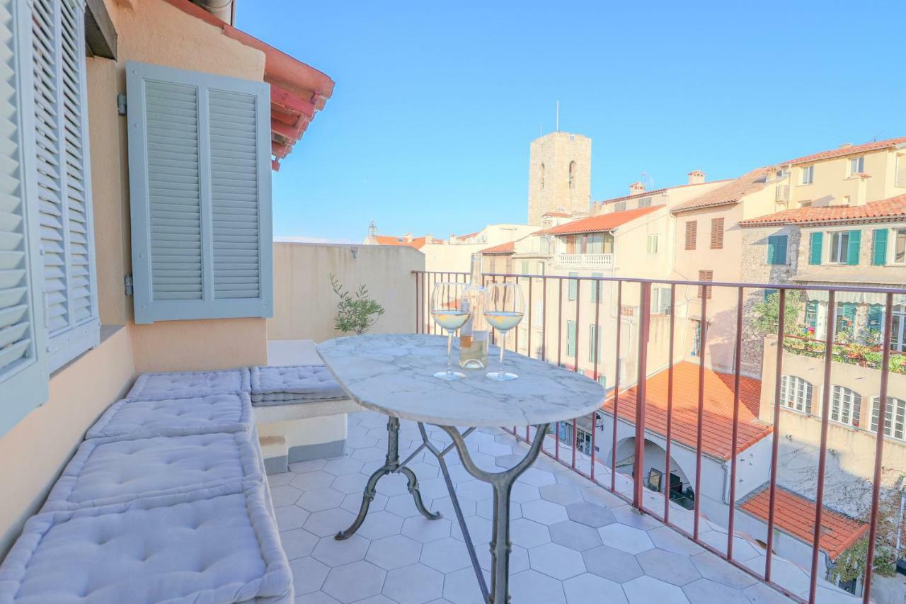 Clt - Unique Duplex & Terrace On The Provencal Market Антіб Екстер'єр фото